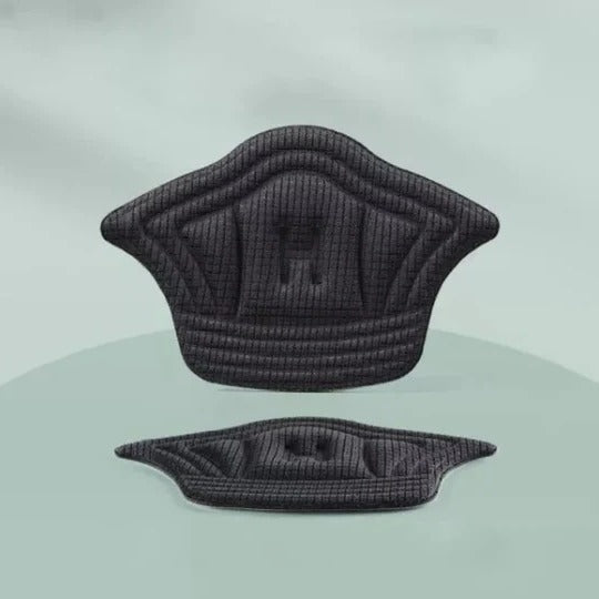Cushioned Heel Grips with Non Slip Textured Surface and Sweat Resistant Foam