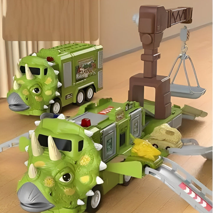 Dual Dinosaur Truck and 2-in-1 Creature Toy