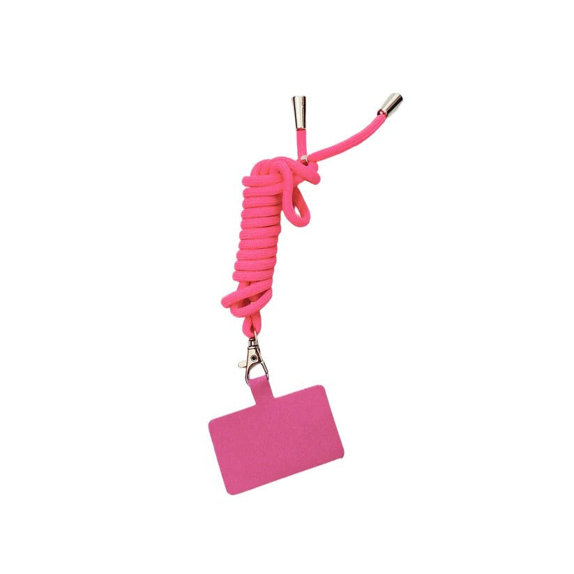 Adjustable Neck Strap Phone Holder with Crossbody Carry Design