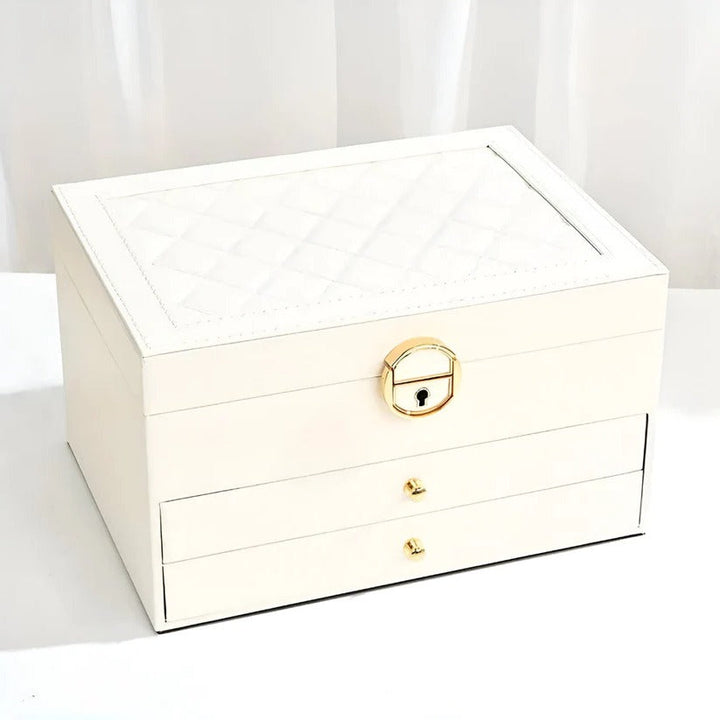 Multilayer jewellery Storage Organizer with Display Case Design