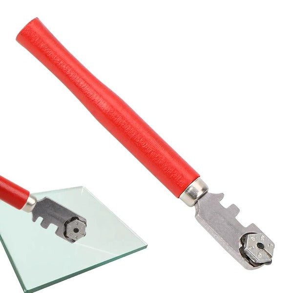 Professional Carbide Wheel Glass Cutter for Tile and Mirror Cutting