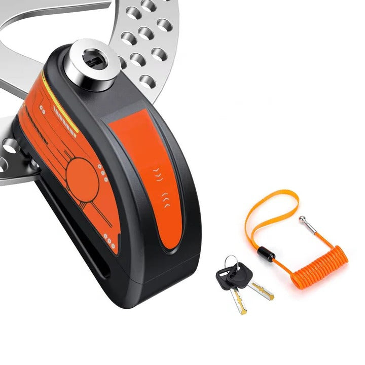 Motorcycle Anti Theft Disc Brake Lock with Motion Alarm