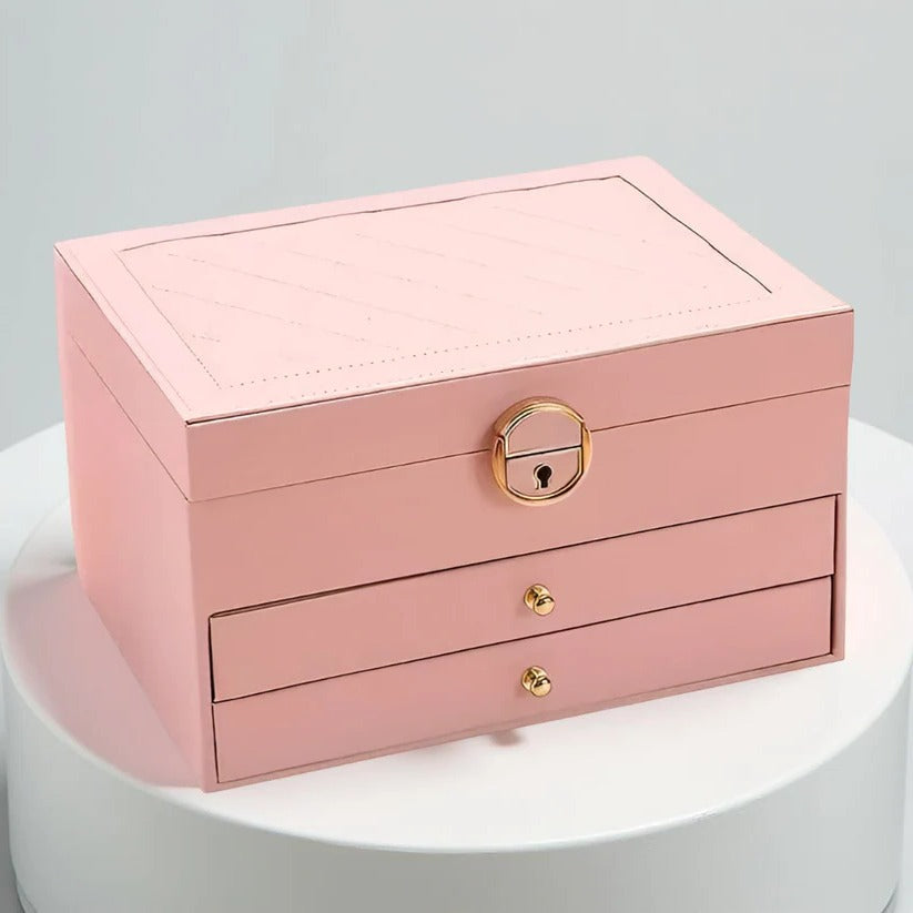 Multilayer jewellery Storage Organizer with Display Case Design