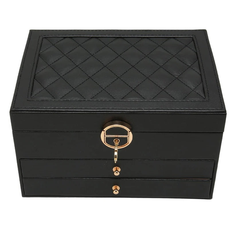 Multilayer jewellery Storage Organizer with Display Case Design