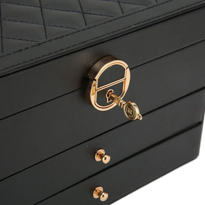 Multilayer jewellery Storage Organizer with Display Case Design