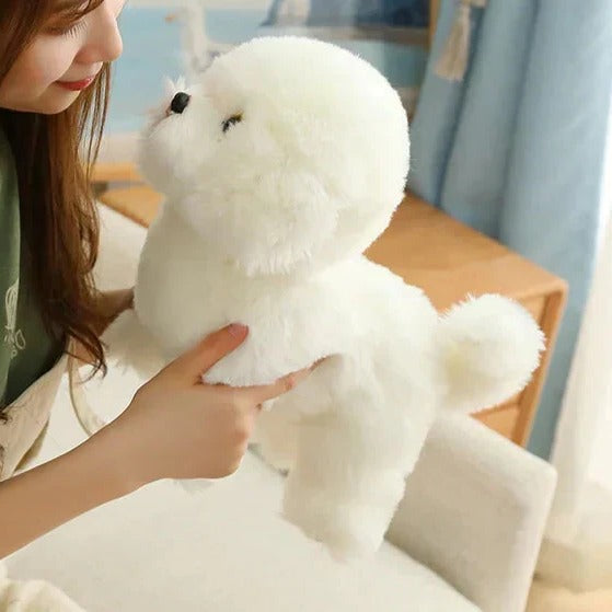 Hypoallergenic Toddler Plush and Soft Infant Dog
