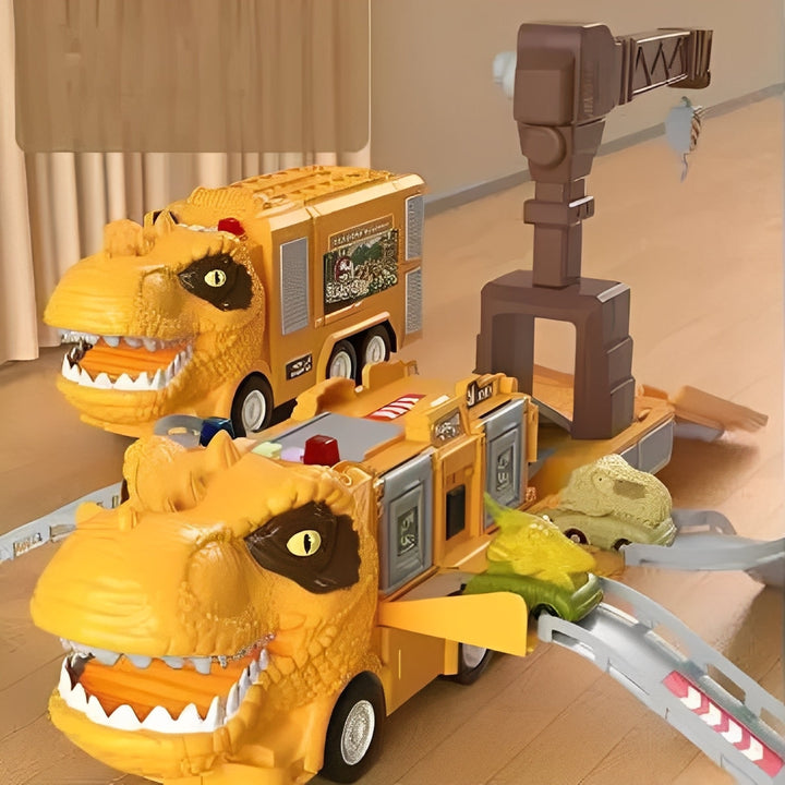 Dual Dinosaur Truck and 2-in-1 Creature Toy
