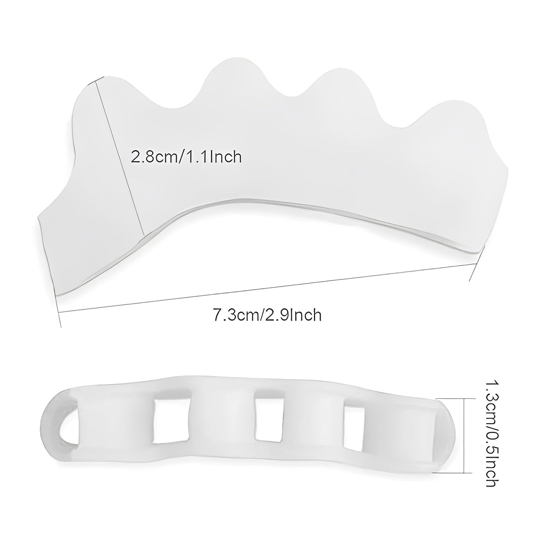 Gel Toe Separator Strap for Bunion Correction and Alignment, 1 Pair