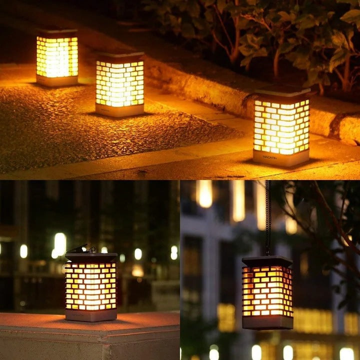 Outdoor Solar Lantern, LED Decorative Garden Light