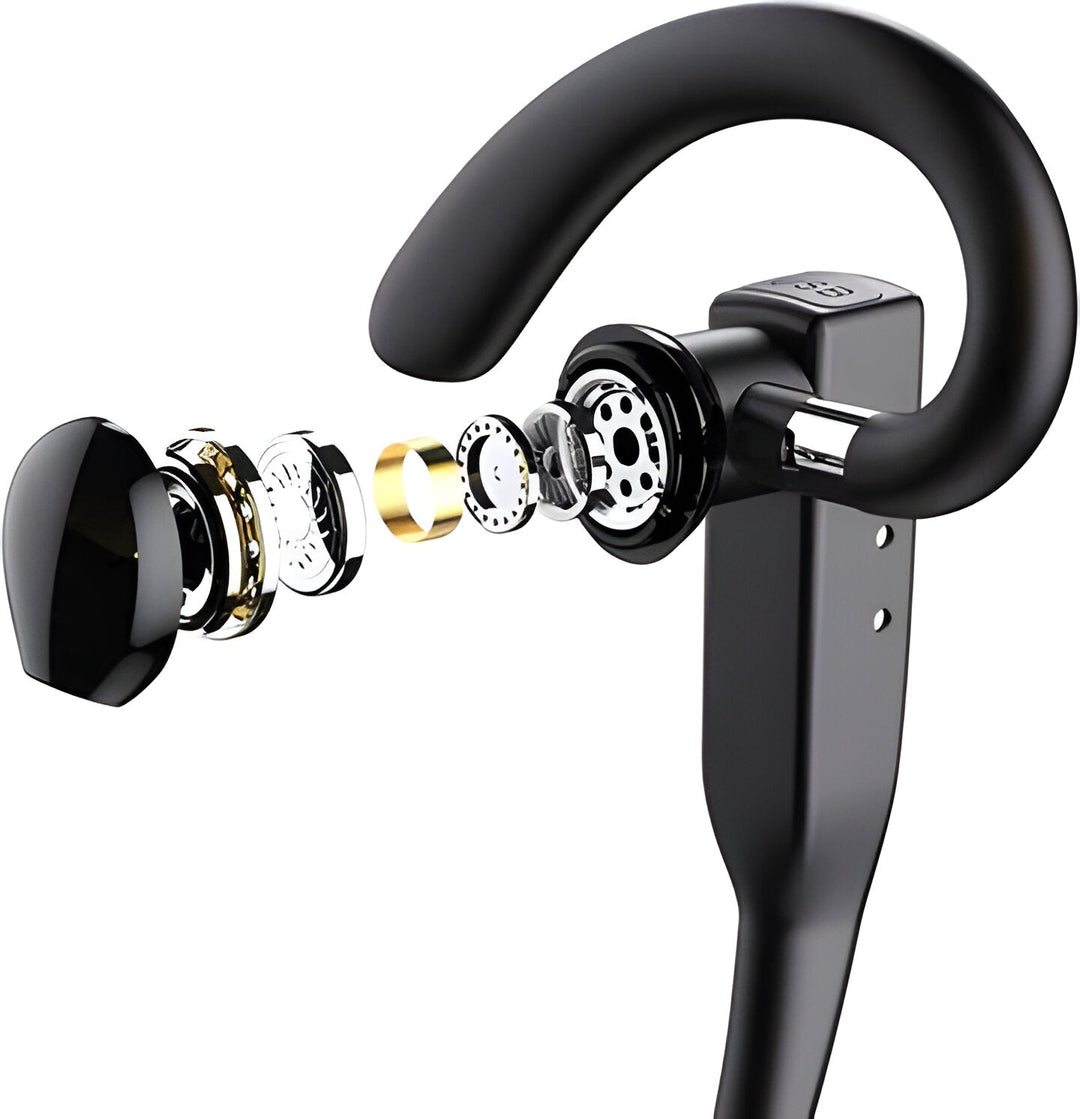 Trucker Dual Mic Wireless Bluetooth 5.1 Noise Cancelling Headset and Earpiece