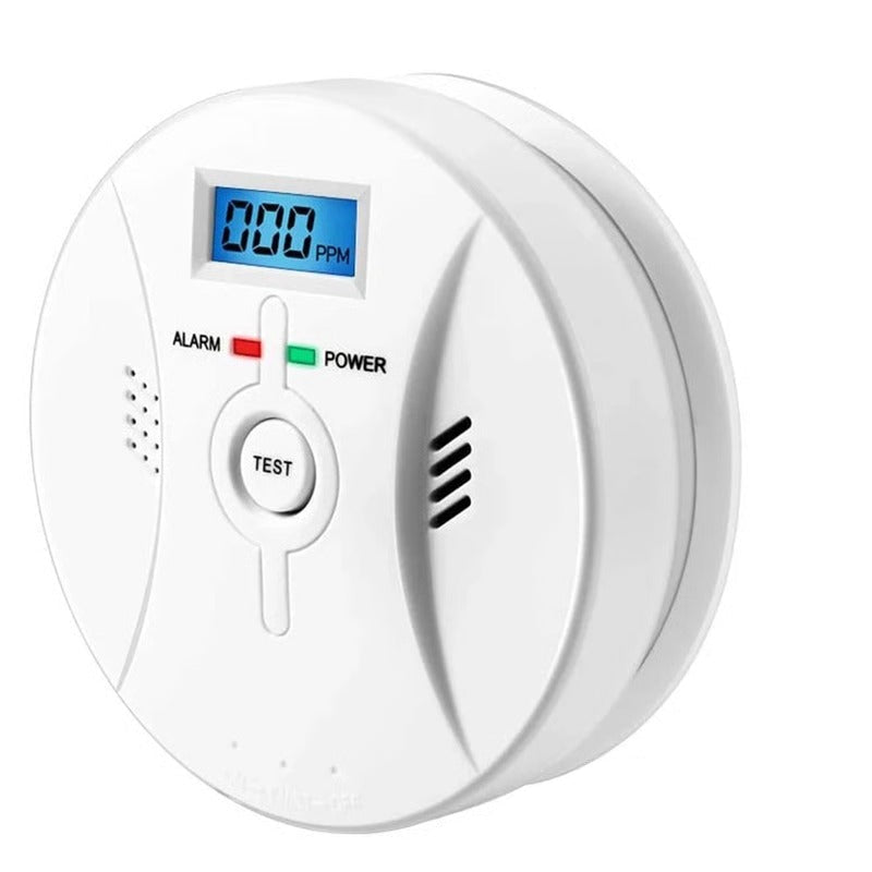 Dual Sensor CO and Smoke Detection Alarm for Bedroom and Kitchen Use