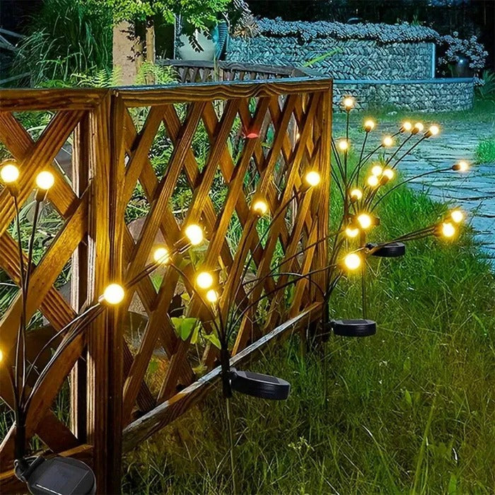 Sun-Powered Yard Glow and Twilight Pathway Beams