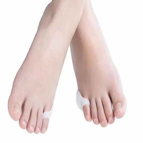 Soft Silicone Little Toe Separator with Two-Loop Gel Band