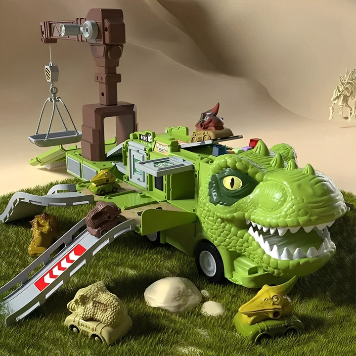 Dual Dinosaur Truck and 2-in-1 Creature Toy
