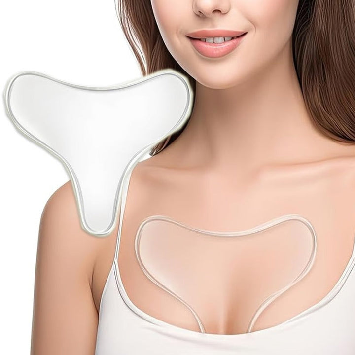 Reusable Silicone Chest Smoothing Patches for Wrinkle Reduction
