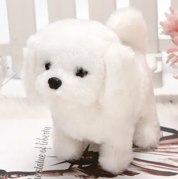Stuffed Puppy Toy, Interactive Pet for Kids