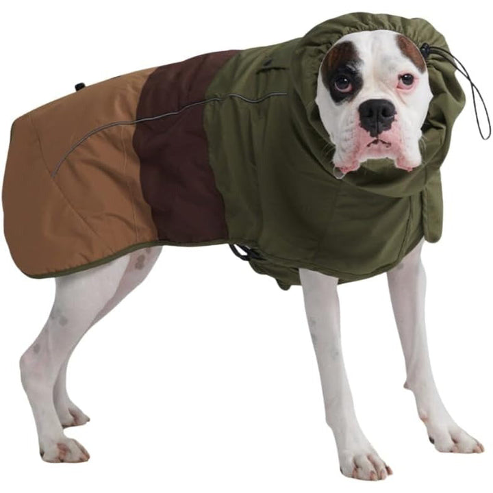 Dog Raincoat, Waterproof Rain Jacket, Reflective Full Body Coverage, Windproof and Breathable