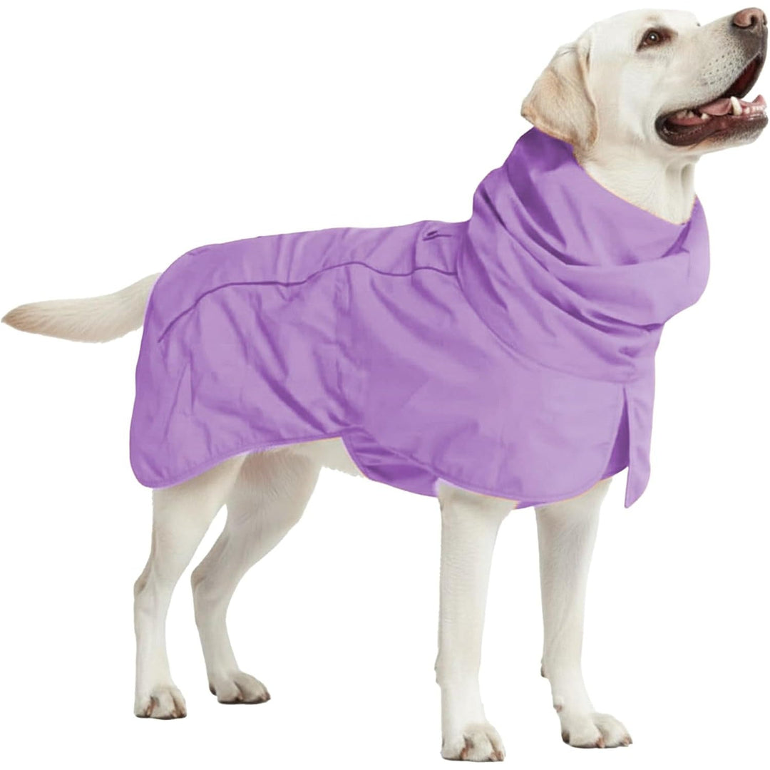 Dog Raincoat, Waterproof Rain Jacket, Reflective Full Body Coverage, Windproof and Breathable