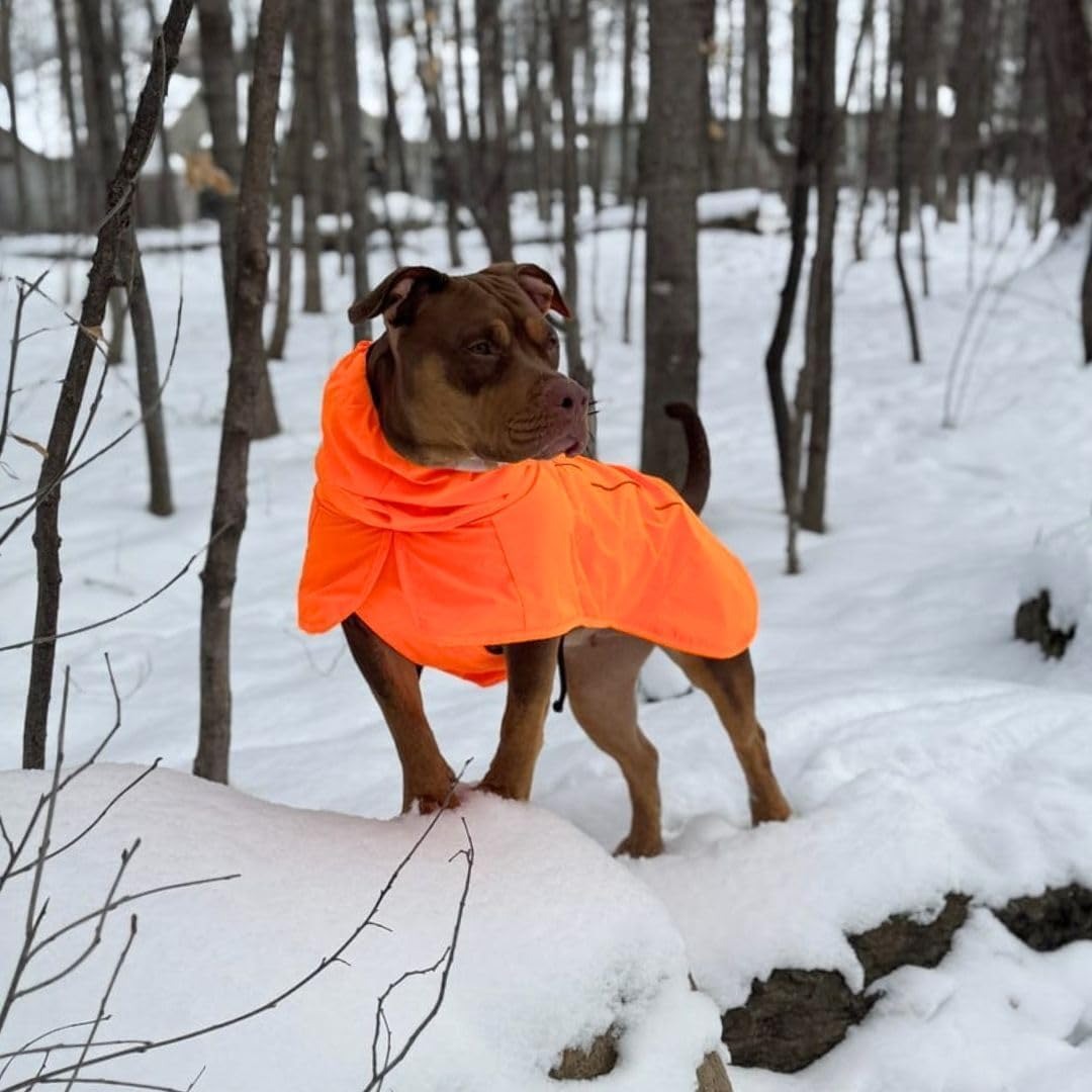 Dog Raincoat, Waterproof Rain Jacket, Reflective Full Body Coverage, Windproof and Breathable