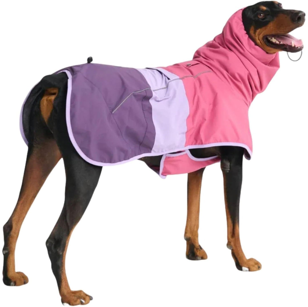 Dog Raincoat, Waterproof Rain Jacket, Reflective Full Body Coverage, Windproof and Breathable