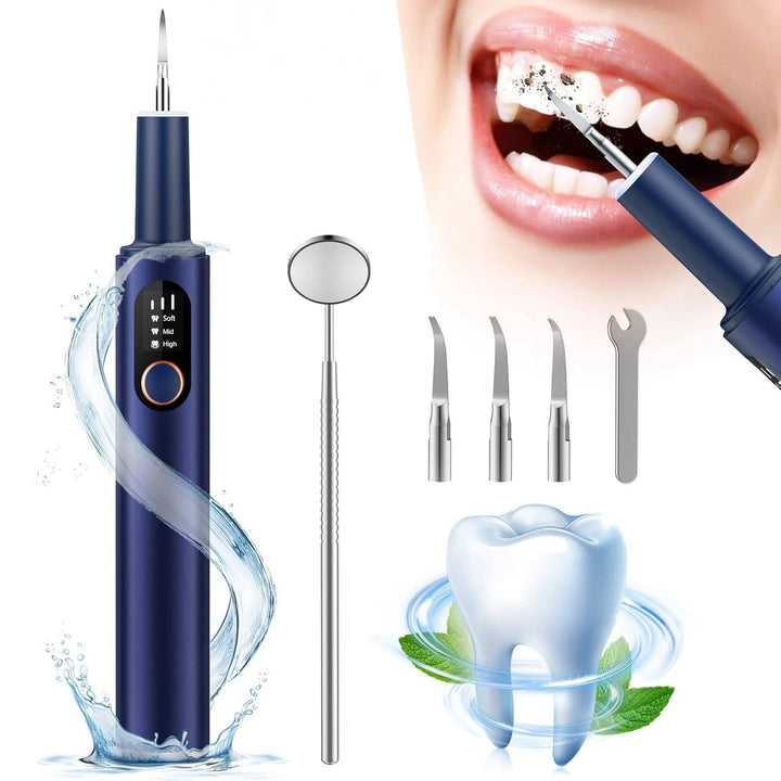 Electric Teeth Cleaning Tool with LED Light and LCD Display