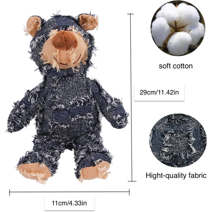 Chew Resistant Interactive Dog Toys for Aggressive Chewers, Indestructible Stuffed Plush