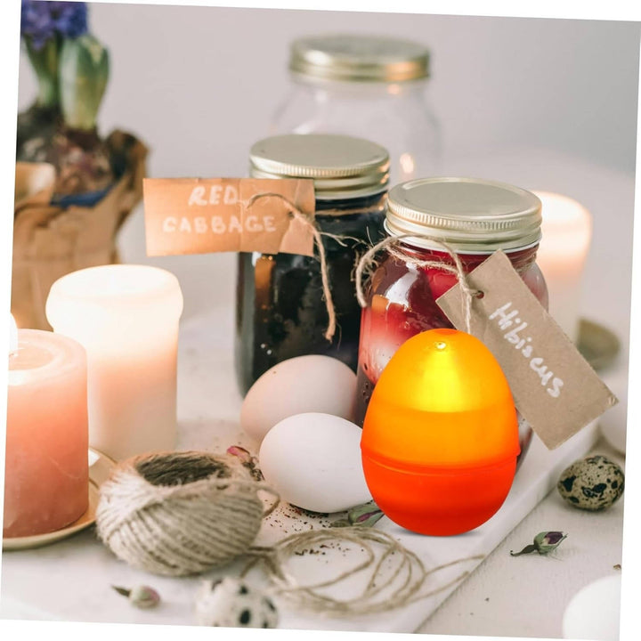 Clear Fillable Plastic Easter Eggs for Crafts and Decorating, Transparent DIY Easter Egg Ornaments for Easter Basket Fillers