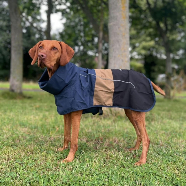 Dog Raincoat, Waterproof Rain Jacket, Reflective Full Body Coverage, Windproof and Breathable