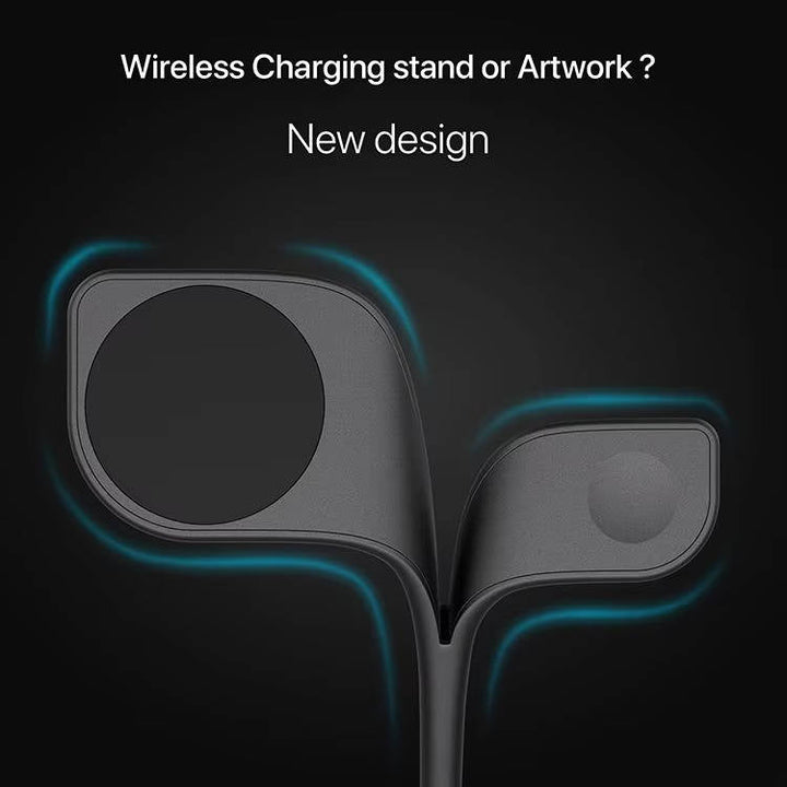 Wireless Multiple Device Charging Station for Apple Watch, iPhone and AirPod, MagSafe