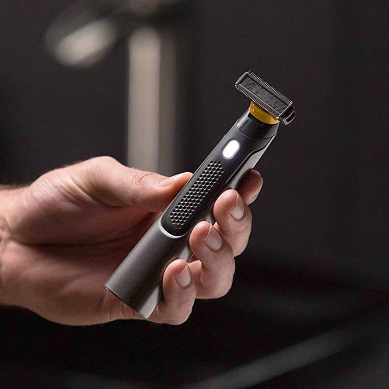 Cordless Rechargeable Precision Shaver, Portable Electric Razor for Men with Precision Trimming
