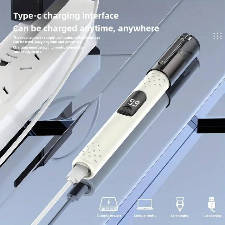 Professional Electric Nose Ear Hair Trimmer for Men and Women, Portable, USB Rechargeable, Compact