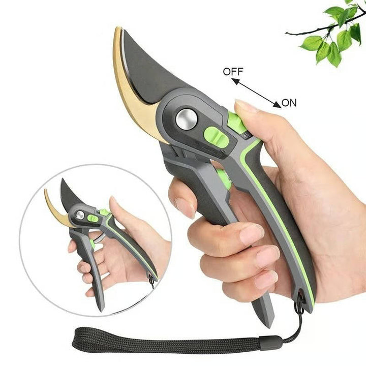 Professional Pruning Shears for Gardening, Cuts 4X Easier with Ultra Sharp SK5 Steel Blade