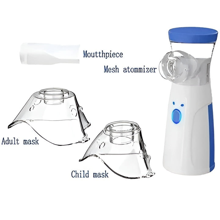 Portable Mini Mesh Nebulizer Adult and Kids