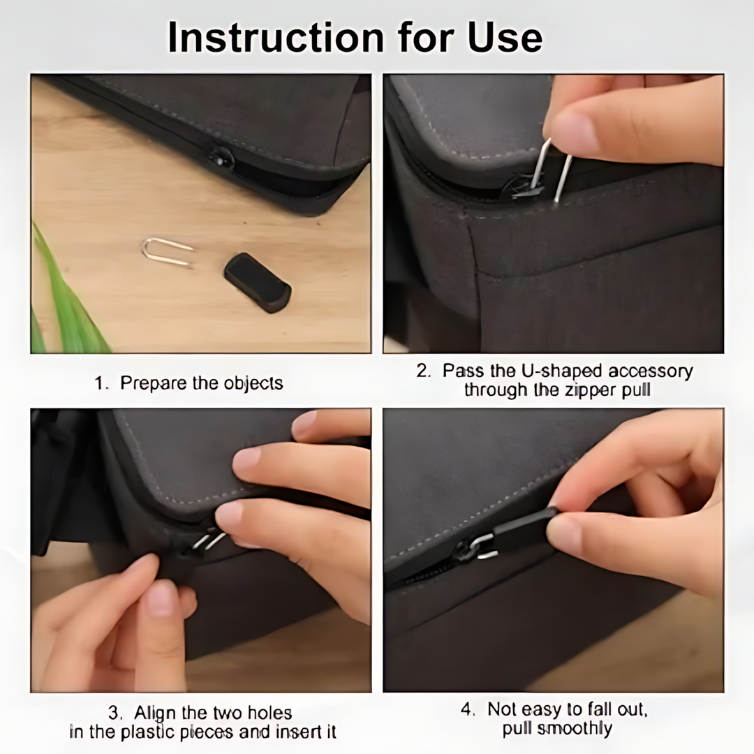 50 Pack Tool-Free Detachable Rubber Zipper Pull Replacements for Backpacks, Jackets and Luggage