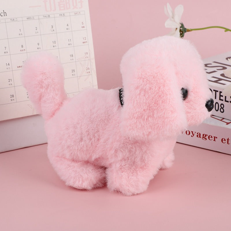 Sound Activated Walking Puppy Toy with Barking and Tail Wagging