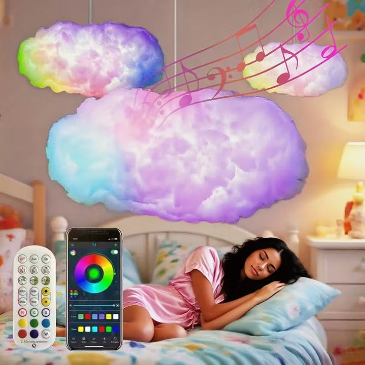 3D Big Cloud Lightning Light Kit for Adults and Kids