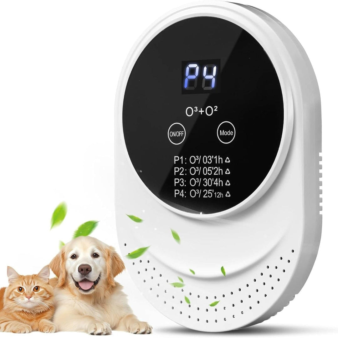 Plug In Odor Control Device with 4 Modes for Pet and Home Areas