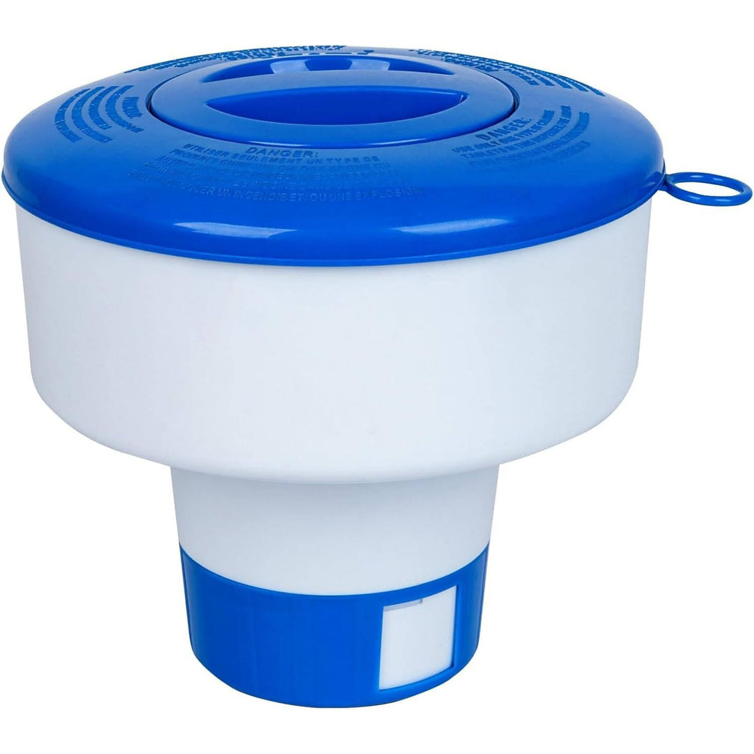 Adjustable Floating Chlorine Dispenser for Hot Tubs, Spas and Above Ground Pools