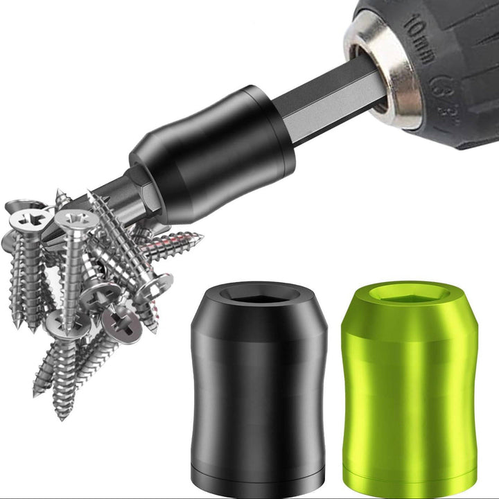 Drill Bit Holder on Drill, Universal Magnetic Screw Holder, for Hex Screwdriver and Power Bits, 2 PCS