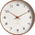 Wooden Wall Clock, 10 Inch