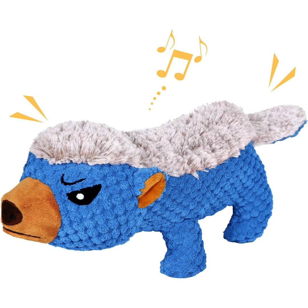 Indestructible Dog Plush Toys for Aggressive Chewers for for Medium and Large Breed