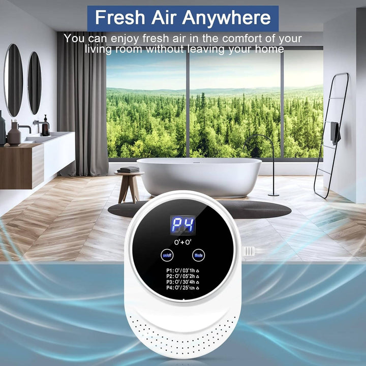 Plug In Odor Control Device with 4 Modes for Pet and Home Areas