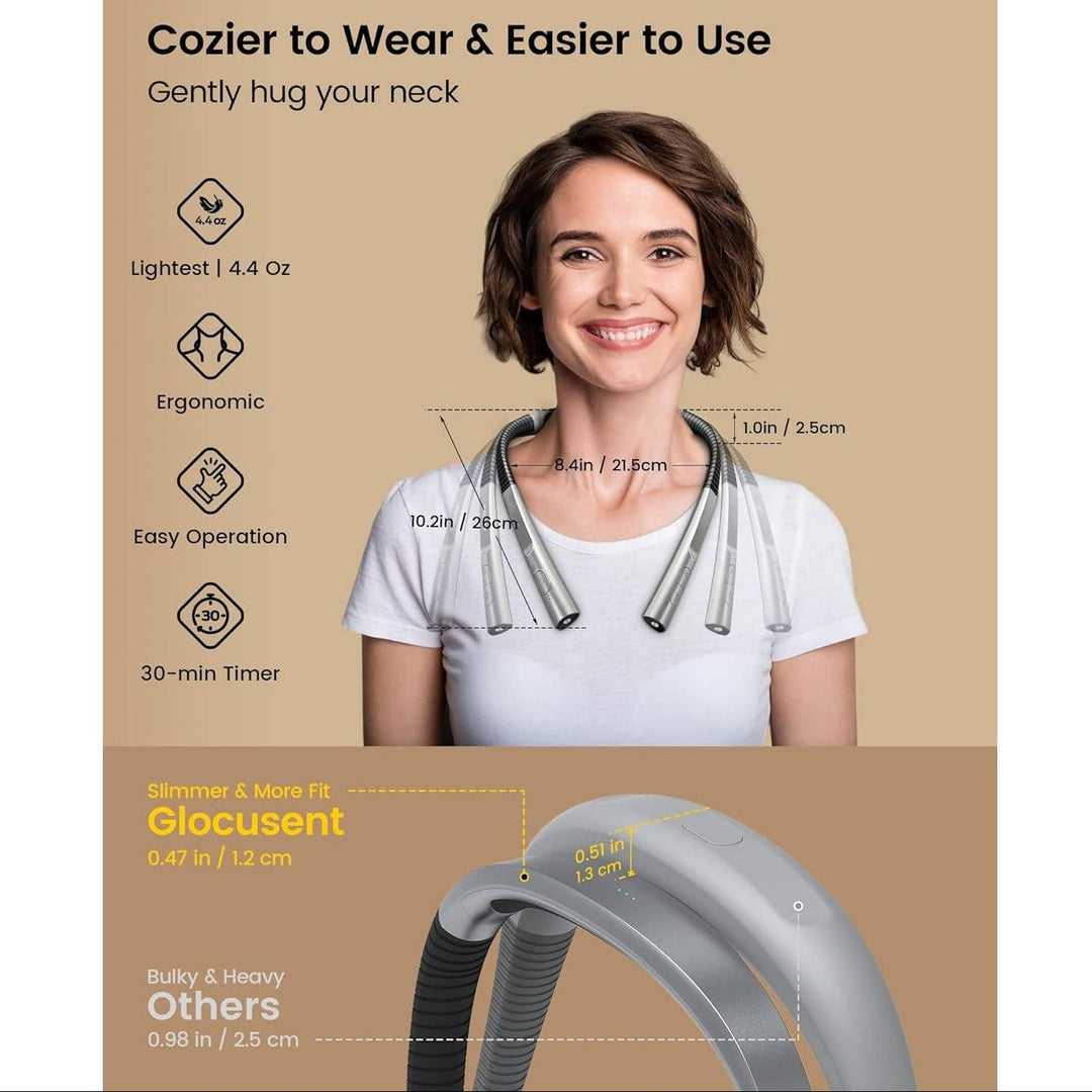 Portable Neck Reading Light, Flexible Design for Bedtime and Hands Free Reading