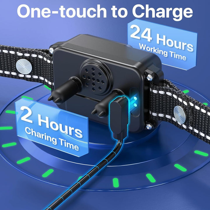 Wireless Dog Collar Fence System, Invisible Electric Fence with 3 Training Modes, Waterproof Rechargeable Pet Containment, 49 to 6561ft Range