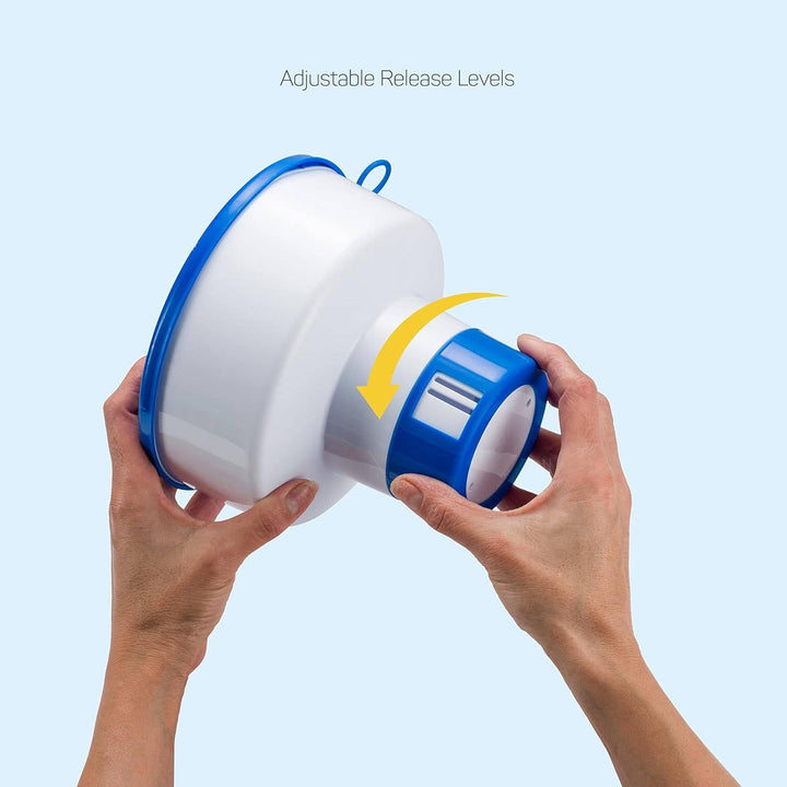 Adjustable Floating Chlorine Dispenser for Hot Tubs, Spas and Above Ground Pools