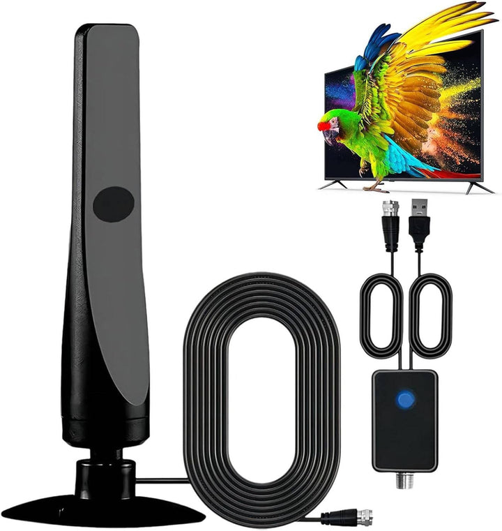 Indoor Digital TV Antenna with Signal Amplifier for Local Channels