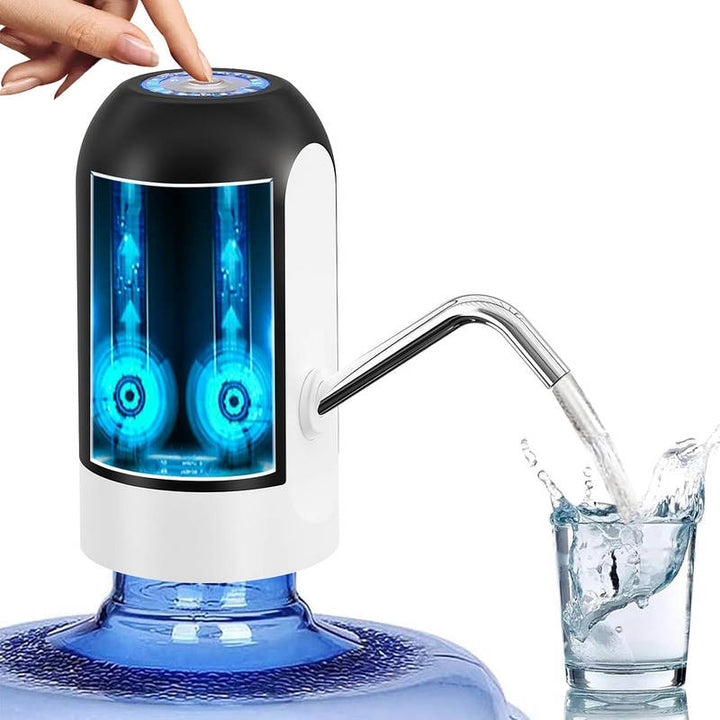 Electric Water Dispenser for 3 to 5 Gallon Bottles, USB Rechargeable Portable Water Jug Pump for Home Office Camping