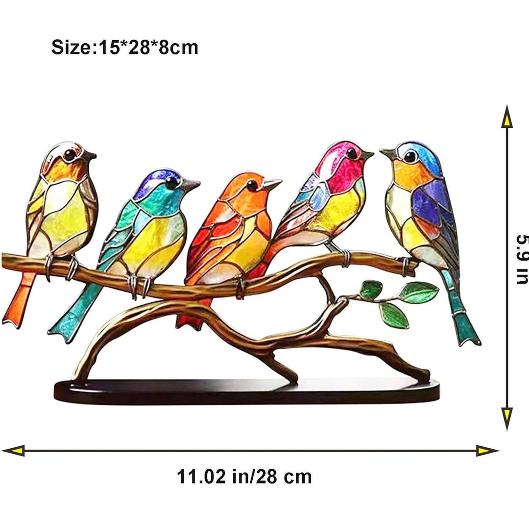Window Bird Suncatcher Decoration