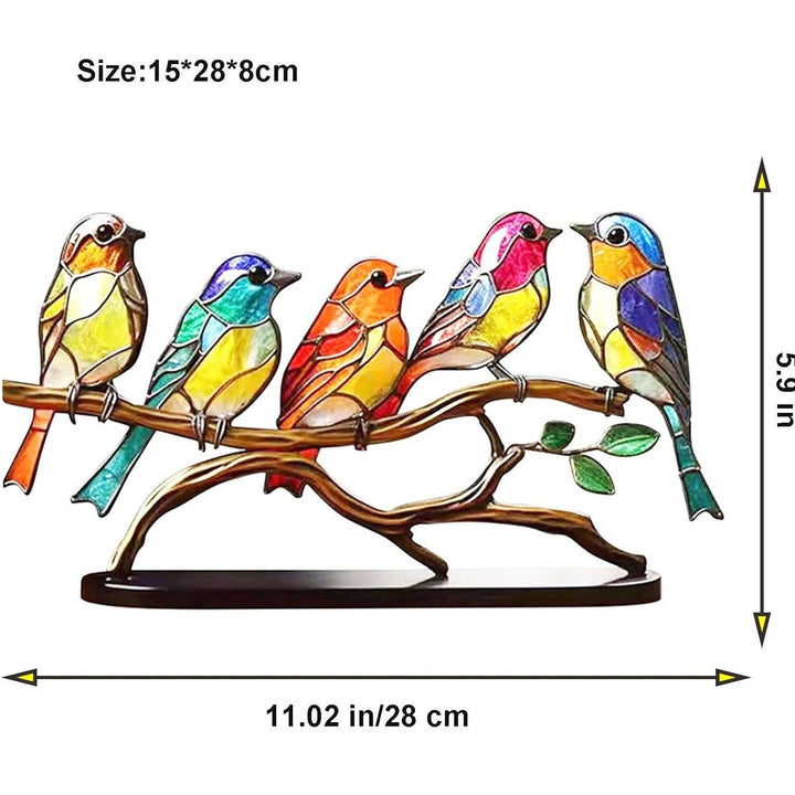 Window Bird Suncatcher Decoration