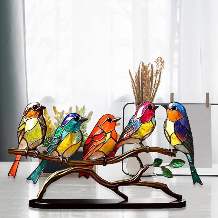 Window Bird Suncatcher Decoration